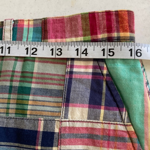 Ralph Lauren Madras Patchwork Mini Skirt - Picture 6 of 7
